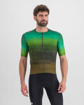 SPORTFUL Cycling short sleeve jersey - FLOW SUPERGIARA - green