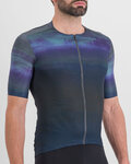 SPORTFUL Cycling short sleeve jersey - FLOW SUPERGIARA - blue/black