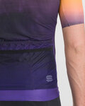 SPORTFUL Cycling short sleeve jersey - FLOW SUPERGIARA - purple/yellow