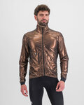 SPORTFUL Cycling windproof jacket - GIARA - brown