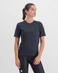SPORTFUL Cycling short sleeve t-shirt - GIARA - blue