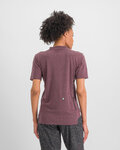 SPORTFUL Cycling short sleeve t-shirt - GIARA - purple
