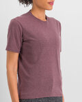 SPORTFUL Cycling short sleeve t-shirt - GIARA - purple