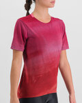 SPORTFUL Cycling short sleeve t-shirt - FLOW GIARA - pink