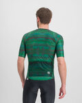 SPORTFUL Cycling short sleeve jersey - GLITCH BOMBER - green