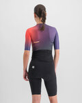 SPORTFUL Cycling skinsuit - BOMBER - purple/black