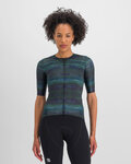 SPORTFUL Cycling short sleeve jersey - GLITCH BOMBER - multicolour