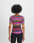 SPORTFUL Cycling short sleeve jersey - GLITCH BOMBER - multicolour