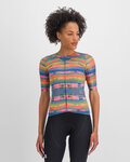SPORTFUL Cycling short sleeve jersey - GLITCH BOMBER - multicolour