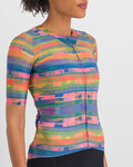 SPORTFUL Cycling short sleeve jersey - GLITCH BOMBER - multicolour