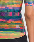 SPORTFUL Cycling short sleeve jersey - GLITCH BOMBER - multicolour