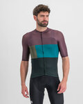 SPORTFUL Cycling short sleeve jersey - SNAP - purple/anthracite