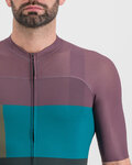 SPORTFUL Cycling short sleeve jersey - SNAP - purple/anthracite