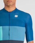 SPORTFUL Cycling short sleeve jersey - SNAP - blue
