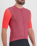 SPORTFUL Cycling short sleeve jersey - CHECKMATE - purple/pink