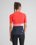 SPORTFUL Cycling short sleeve jersey - SNAP - red/blue