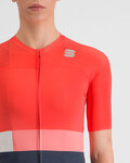 SPORTFUL Cycling short sleeve jersey - SNAP - red/blue