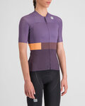SPORTFUL Cycling short sleeve jersey - SNAP - purple