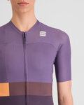 SPORTFUL Cycling short sleeve jersey - SNAP - purple