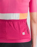 SPORTFUL Cycling short sleeve jersey - SNAP - pink