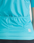 SPORTFUL Cycling short sleeve jersey - MATCHY - light blue