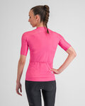 SPORTFUL Cycling short sleeve jersey - MATCHY - pink