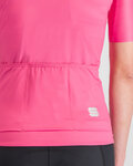 SPORTFUL Cycling short sleeve jersey - MATCHY - pink