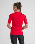 SPORTFUL Cycling short sleeve jersey - MATCHY - red