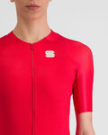 SPORTFUL Cycling short sleeve jersey - MATCHY - red