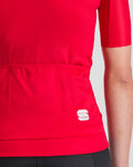 SPORTFUL Cycling short sleeve jersey - MATCHY - red