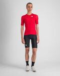 SPORTFUL Cycling short sleeve jersey - MATCHY - red
