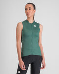SPORTFUL Cycling sleeveless jersey - MATCH - green