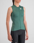 SPORTFUL Cycling sleeveless jersey - MATCH - green