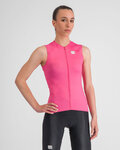 SPORTFUL Cycling sleeveless jersey - MATCH - pink