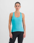 SPORTFUL Cycling tank top - MATCHY W - blue