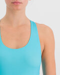 SPORTFUL Cycling tank top - MATCHY W - blue