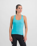 SPORTFUL Cycling tank top - MATCHY W - blue