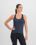 SPORTFUL Cycling sleeveless jersey - MATCHY - blue