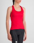 SPORTFUL Cycling sleeveless jersey - MATCHY - red