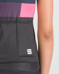 SPORTFUL Cycling tank top - SNAP W - black/blue