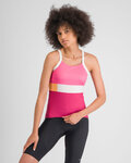 SPORTFUL Cycling sleeveless jersey - SNAP - pink