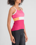 SPORTFUL Cycling sleeveless jersey - SNAP - pink