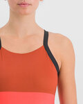 SPORTFUL Cycling tank top - SNAP - purple/orange