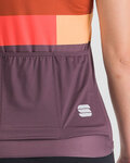 SPORTFUL Cycling tank top - SNAP - purple/orange