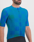 SPORTFUL Cycling short sleeve jersey - ROCKET - blue