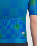 SPORTFUL Cycling short sleeve jersey - ROCKET - blue