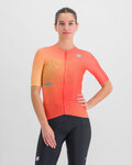 SPORTFUL Cycling short sleeve jersey - LIGHT PRO - orange