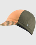 SPORTFUL Cycling hat - CHECKMATE CYCLING - orange/green