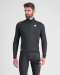 SPORTFUL Cycling thermal jacket - FIANDRE - black