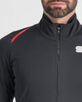SPORTFUL Cycling thermal jacket - FIANDRE - black